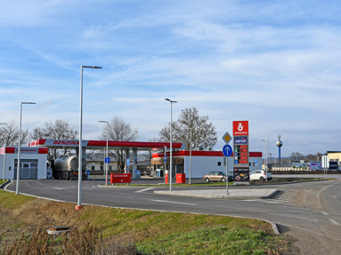 Čerpacia stanica Benzina